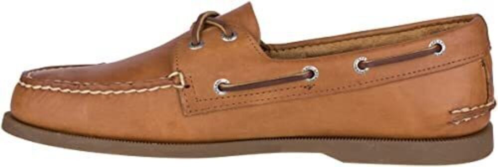 SPERRY MEN'S AUTHENTIC ORIGINAL 2-EYE BOAT SHOE, SAHARA, 12 M US